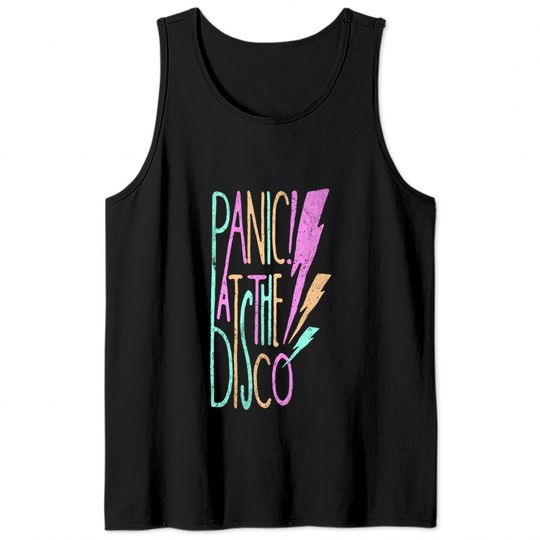 Panic At The Disco Lightning Tank Tops