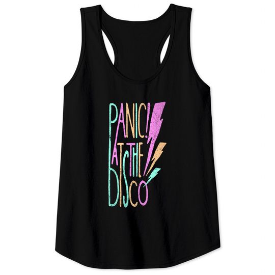 Panic At The Disco Lightning Tank Tops