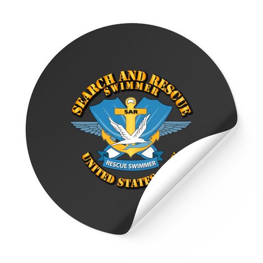 Navy Search and Rescue Swimmer Stickers