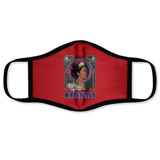 Disney The Princess & The Frog, The Frog Face Masks, Disney Princess Face Mask, Princess Tiana Face Masks, Disney Family Face Masks, Disneyland 2022 Face Mask