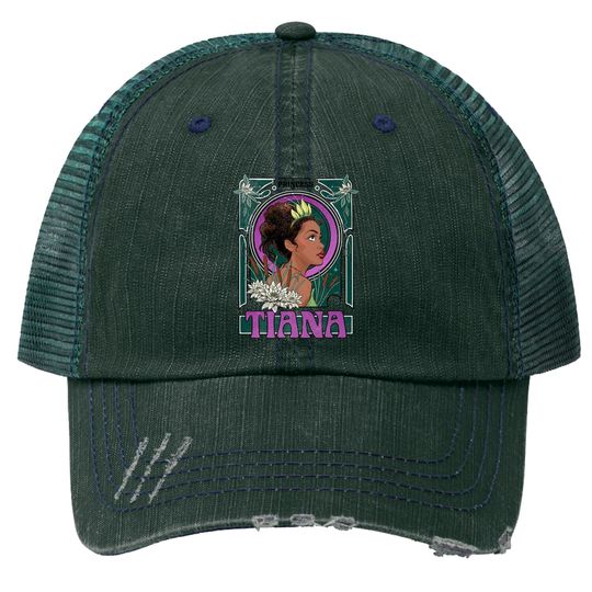 Disney The Princess & The Frog, The Frog Trucker Hats, Disney Princess Trucker Hat, Princess Tiana Trucker Hats, Disney Family Trucker Hats, Disneyland 2022 Trucker Hat