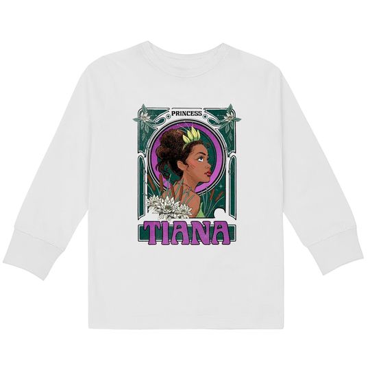 Disney The Princess & The Frog, The Frog  Kids Long Sleeve T-Shirts, Disney Princess Tee, Princess Tiana  Kids Long Sleeve T-Shirts, Disney Family  Kids Long Sleeve T-Shirts, Disneyland 2022 Tee