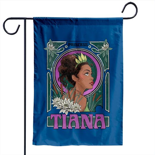 Disney The Princess & The Frog, The Frog Garden Flags, Disney Princess Garden Flag, Princess Tiana Garden Flags, Disney Family Garden Flags, Disneyland 2022 Garden Flag