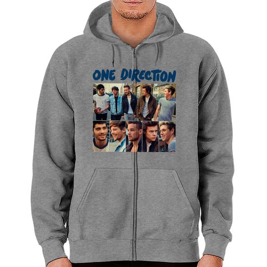 One Direction Zip Hoodies