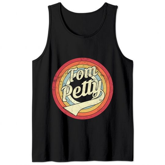 Vintage Petty - Retro Style - Tom Petty - Tank Tops