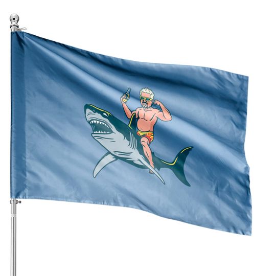 Flavor Shark - Guy Fieri - House Flags