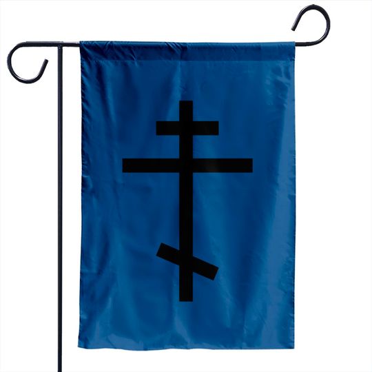 Orthodox Cross Garden Flags