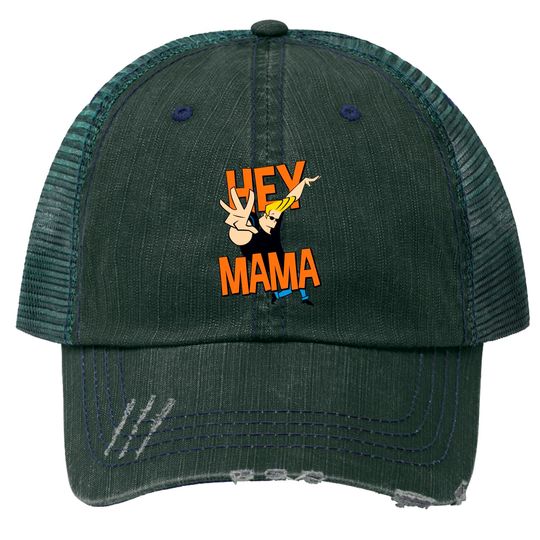 Johnny Bravo (Cartoon Network) Design - Johnny Bravo - Trucker Hats