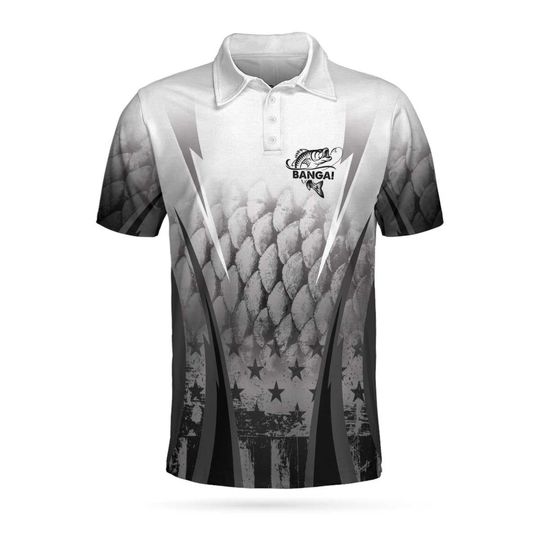 Discover BANGA! Fishing Is Like Dating Golf Polo Shirt, Catch A Keeper Polo Shirt