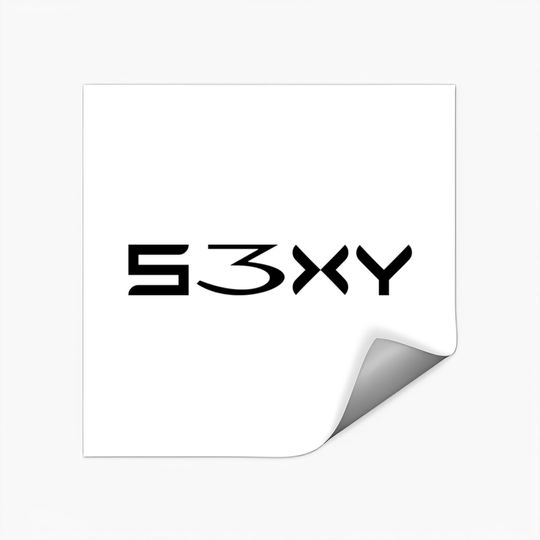 Sexy S3xy Tesla Model S 3 X Y Stickers