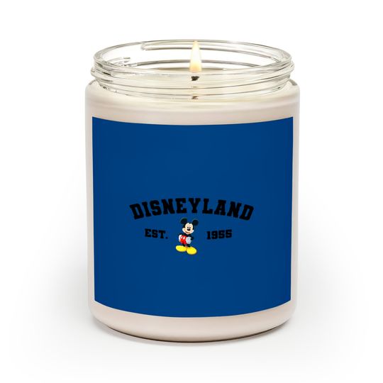 Discover Disney Mickey Mouse Scented candle, Disneyland Scented candle, Disney Family Scented Candles
