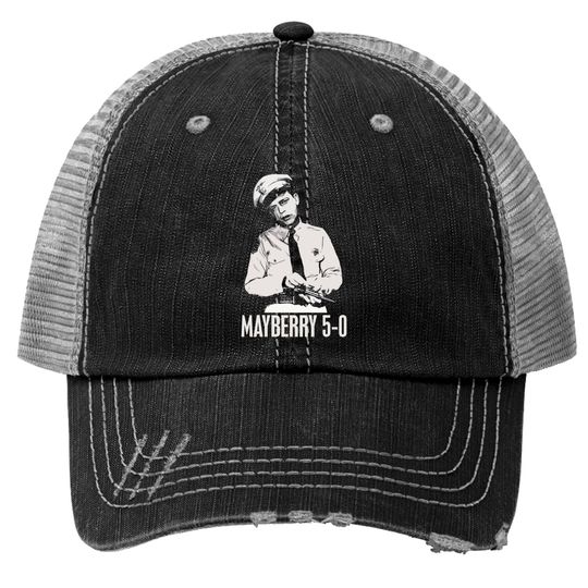 Barney Fife - Mayberry 5-0 - Andy Griffith Show - Trucker Hats