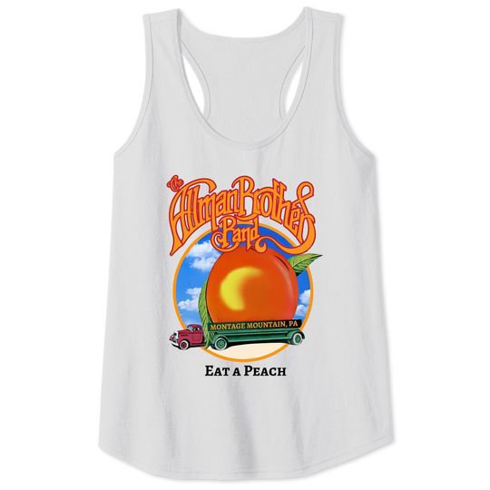 The Allman Brothers Band Eat a Peach Tank Tops