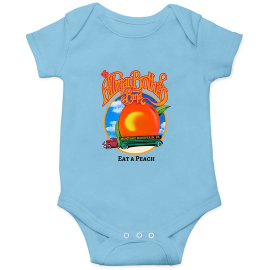 The Allman Brothers Band Eat a Peach Onesies