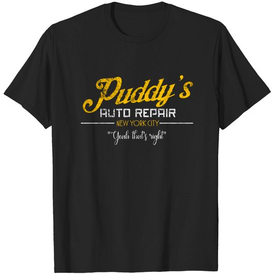 Puddy's Auto Repair, distressed - Seinfeld - T-Shirt