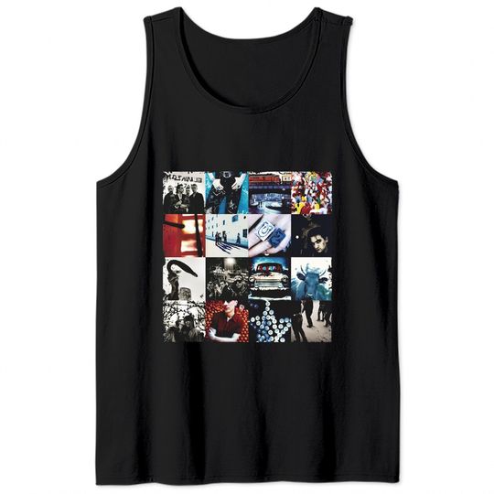U2 Achtung Baby Tank Tops
