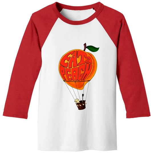 Eat a Peach - Allman Brothers - Baseball Tees