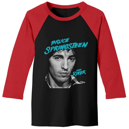 Bruce Springsteen The River Rock Tee Baseball Tees