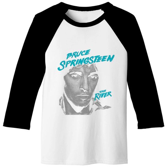 Bruce Springsteen The River Rock Tee Baseball Tees