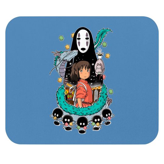 Spirited Away Animated Caracter Movie Cartoon Mouse Pads