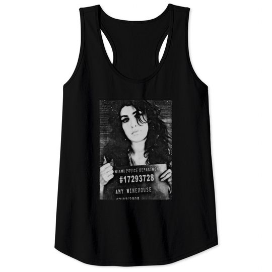 AMY WINEHOUSE SHIRT, Popular Shirt, Aesthetic Graphic Printed Celebrity Amy Winehouse Tank Tops