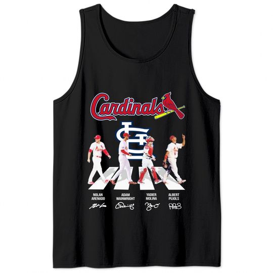 St Louis Cardinal's Baseball Tank Tops