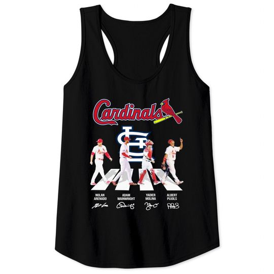 St Louis Cardinal's Baseball Tank Tops