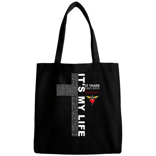 Bon Jovi Tour 2022 Its My Life Bags, Bon Jovi Bags, Bon Jovi Merch, Tour 2022 Bags