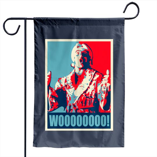 Wooooo! - Ric Flair - Garden Flags
