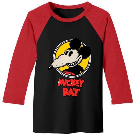 Mickey Rat T ShirtMickey Rat T Shirt Baseball Tees
