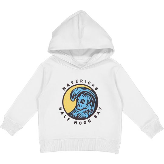 Mavericks - Half Moon Bay, California - Mavericks - Kids Pullover Hoodies