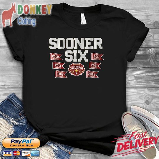 Oklahoma Sooners Champions 2022 Shirt