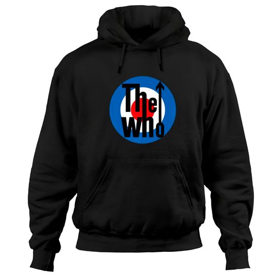 The Who Official Classic Target Logo Hoodies