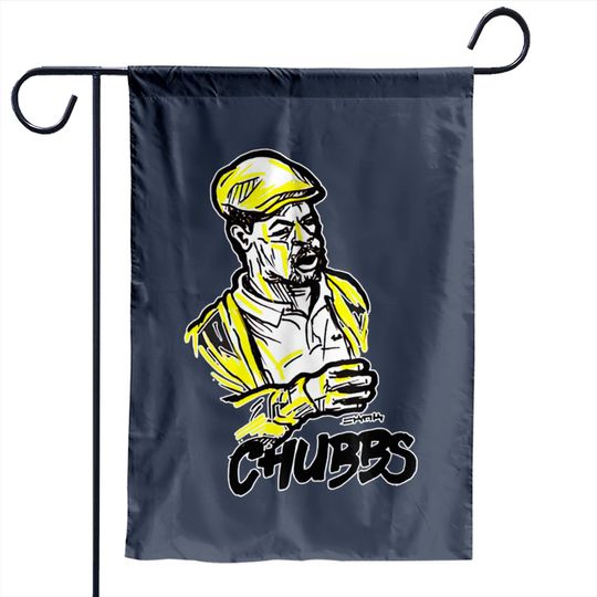 Happy Chubbs Gilmore - Hand - Garden Flags