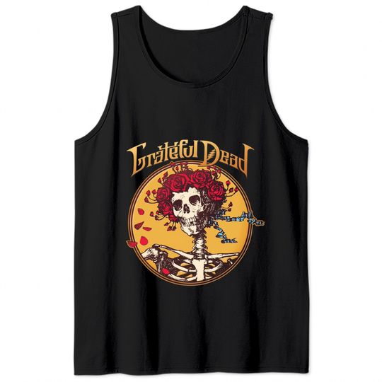 Grateful Dead Grateful Skull Tank Tops