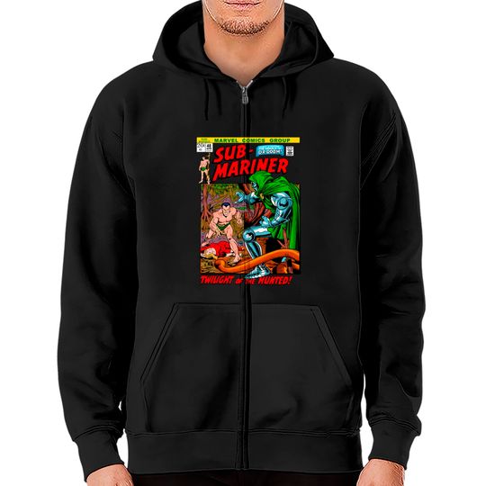 Sub-Mariner Cover - Namor - Zip Hoodies