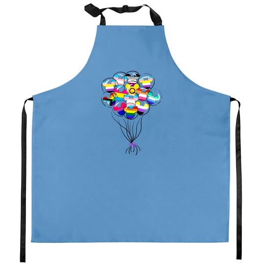 LGBT Pride Disney Mickey Balloon Kitchen Aprons