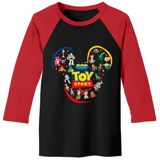 Toy story Baseball Tees, Disney Baseball Tees