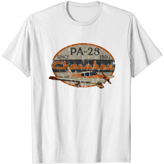 Piper Cherokee PA-28 Retro Vintage Design - Piper Cherokee - T-Shirt