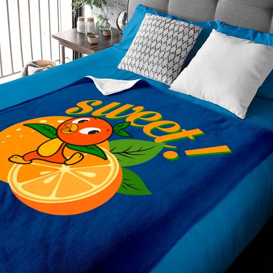 Sweet Orange - Disney World - Baby Blankets