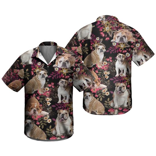 Discover Bulldog Hawaiian Shirt, Summer Shirts