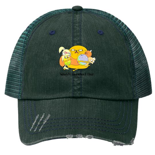 Adventure Time Worlds Greatest Dad TTrucker Hat Trucker Hats