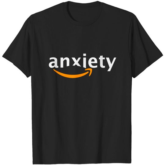 anxiety amazon logo T-shirt