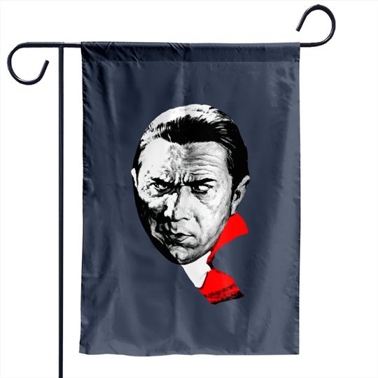 Discover Dracula Bela Lugosi Distrustful Glance: Retro Vampire Horror Movies - Vampire - Garden Flags