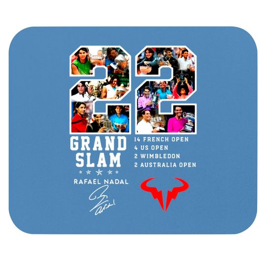Rafa Nadal Mouse Pads, Vamos Nadal Mouse Pads