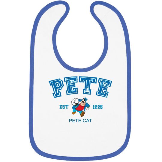 Pete Cat Bibs, Pete Disney Bibs