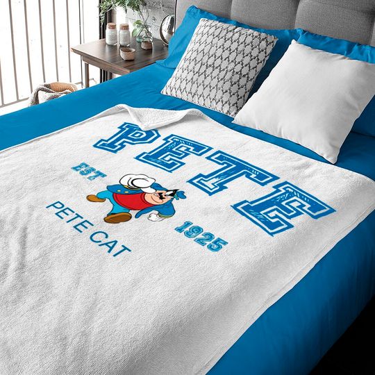 Pete Cat Baby Blankets, Pete Disney Baby Blankets
