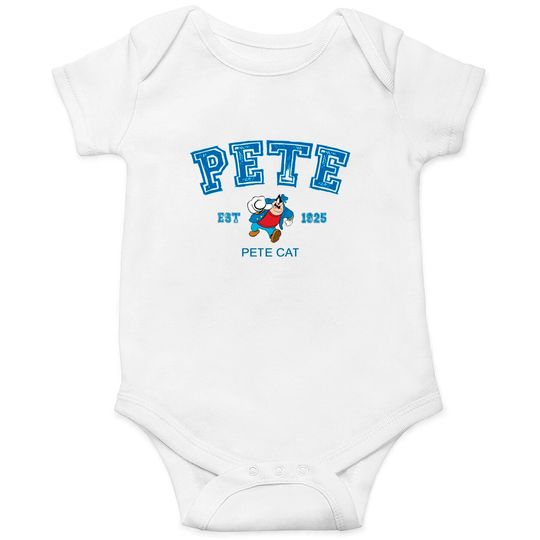 Pete Cat Onesies, Pete Disney Onesies