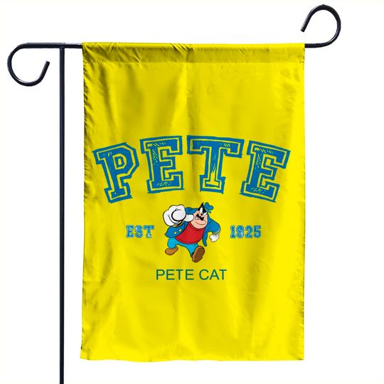 Pete Cat Garden Flags, Pete Disney Garden Flags