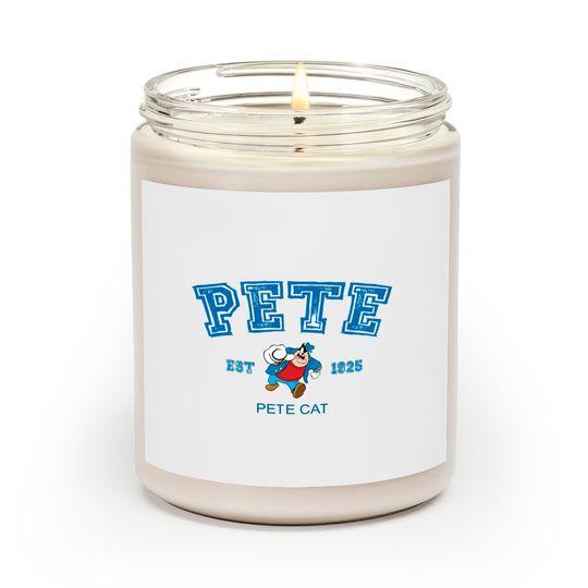 Pete Cat Scented Candles, Pete Disney Scented Candles
